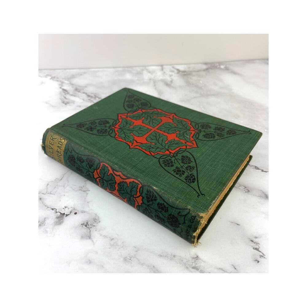 Antq Book Silver Threads by Harriet M'Keever 1868 Hurst & Company Christian Fict